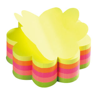 Блок самоклеящийся бумажный Stick`n 21357 67x67мм 250лист. 70г/м2 5цв.в упак. вырубной 