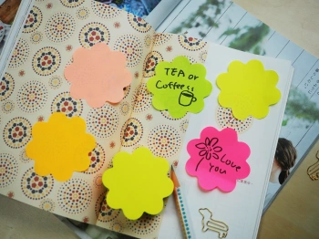 Блок самоклеящийся бумажный Stick`n 21357 67x67мм 250лист. 70г/м2 5цв.в упак. вырубной 