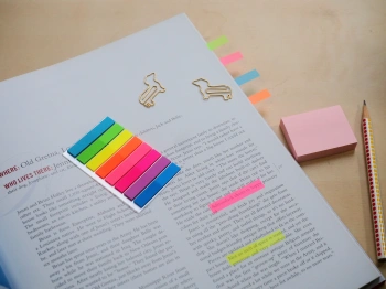 Закладки самокл. индексы пластиковые Stick`n 21401 8x45мм 8цв.в упак. 20лист европодвес