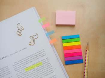 Закладки самокл. индексы пластиковые Stick`n 21401 8x45мм 8цв.в упак. 20лист европодвес