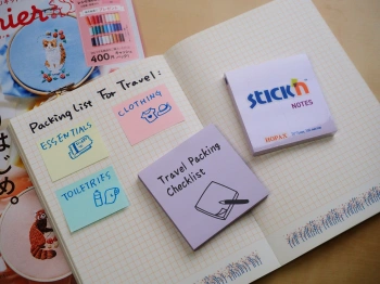 Блок самоклеящийся бумажный Stick`n 21403 76x76мм 100лист. 70г/м2 пастель сиреневый