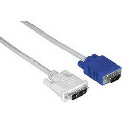 Кабель Hama DVI-I(m) VGA (m) 1.8м (00045075)