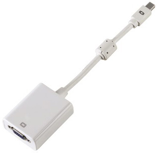 Адаптер Hama VGA (f) miniDisplayPort (m) 0.1м (00053247)