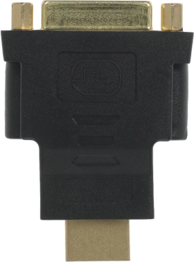 Переходник Ningbo HDMI (m) DVI-D (f) (CAB NIN HDMI(M)/DVI-D(F)) черный