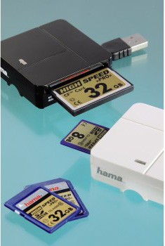 Устройство чтения карт памяти USB2.0 Hama 00094124