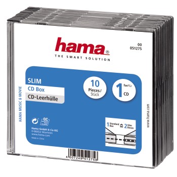 Коробка Hama на 1CD/DVD H-51275