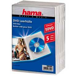 Коробка Hama на 1CD/DVD H-83895 Jewel Case