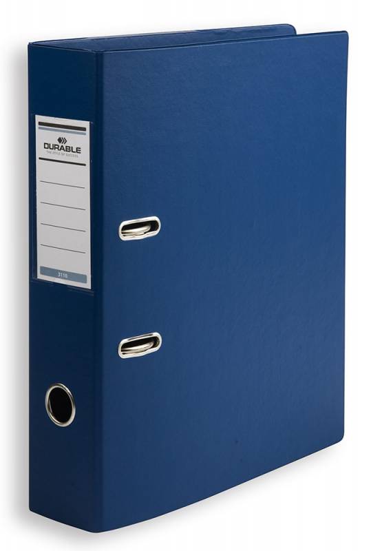 Папка-регистратор Durable 3110-07 A4 70мм ПВХ синий