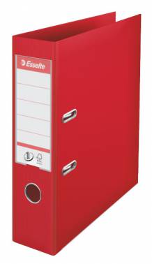 Папка-регистратор Esselte №1 Power 811330P A4 75мм пластик красный вместимость 500 листов