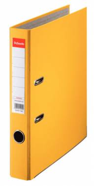 Папка-регистратор Esselte Economy 81191P A4 50мм ПВХ/бумага желтый