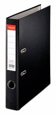 Папка-регистратор Esselte Economy 81197P A4 50мм ПВХ/бумага черный