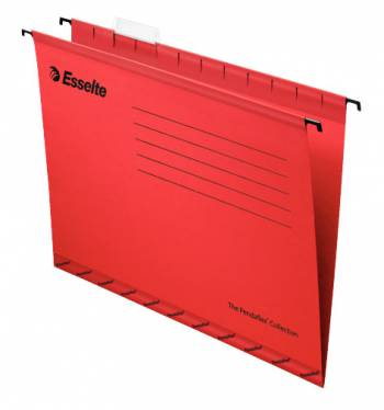 Папка подвесная Esselte Pendaflex Plus Foolscap 90336 картон красный 412x240x1мм (упак.:25шт)