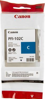 Картридж струйный Canon PFI-102C