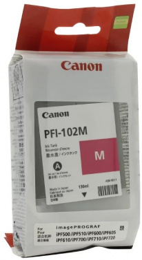 Картридж струйный Canon PFI-102M