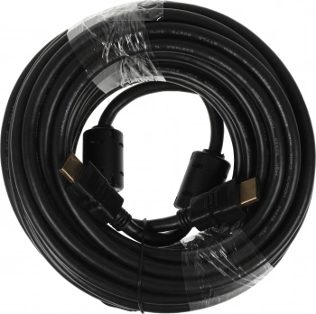 Кабель аудио-видео Ningbo HDMI (m)/HDMI (m) 10м. феррит.кольца позолоч.конт. черный (HDMI-10M-MG(VER1.4))
