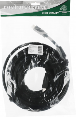 Кабель аудио-видео Ningbo HDMI (m)/HDMI (m) 20м. позолоч.конт. черный