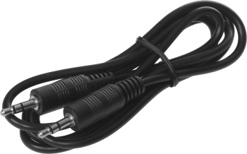 Кабель аудио Ningbo Jack 3.5 (m)/Jack 3.5 (m) 1м. черный (JAAC002-1)