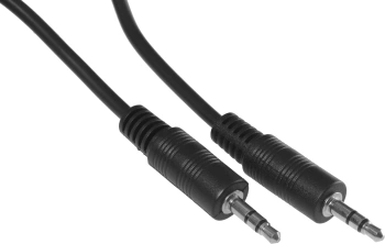 Кабель аудио Ningbo Jack 3.5 (m)/Jack 3.5 (m) 1м. черный (JAAC002-1)