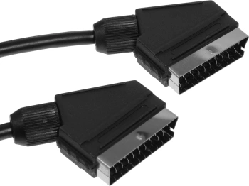 Кабель аудио-видео Ningbo SCART (m)/SCART (m) 1м. черный