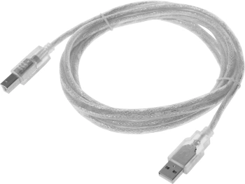 Кабель Ningbo USB A(m) USB B(m) 3м прозрачный