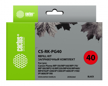 Заправочный набор Cactus CS-RK-PG40