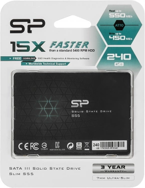Накопитель SSD Silicon Power SATA-III 240GB SP240GBSS3S55S25