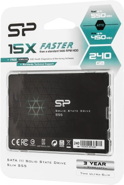 Накопитель SSD Silicon Power SATA-III 240GB SP240GBSS3S55S25