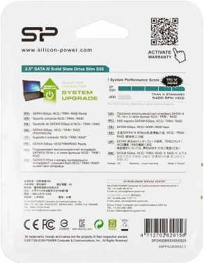 Накопитель SSD Silicon Power SATA-III 240GB SP240GBSS3S55S25