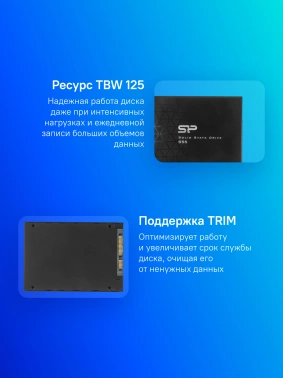 Накопитель SSD Silicon Power SATA-III 240GB SP240GBSS3S55S25