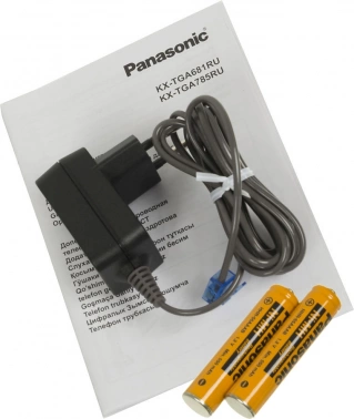 Трубка доп. Dect Panasonic KX-TGA681RUB
