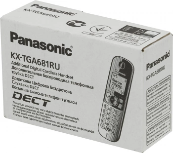 Трубка доп. Dect Panasonic KX-TGA681RUB
