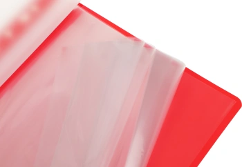 Папка-скоросшиватель Бюрократ -PS10RED A4 10 вкладышей боков.перф. пластик красный 0.12/0.16