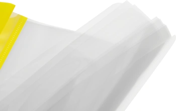 Папка-скоросшиватель Бюрократ -PS10YEL A4 10 вкладышей боков.перф. пластик желтый 0.12/0.16