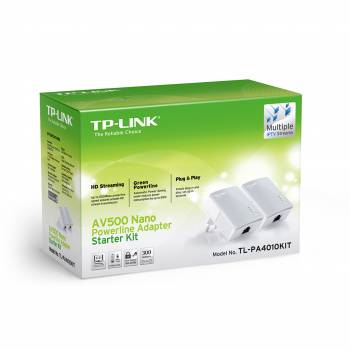 Сетевой адаптер HomePlug AV TP-Link TL-PA4010 KIT