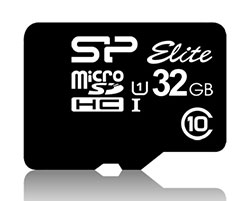 Флеш карта microSDHC 32GB Silicon Power  SP032GBSTHBU1V10SP