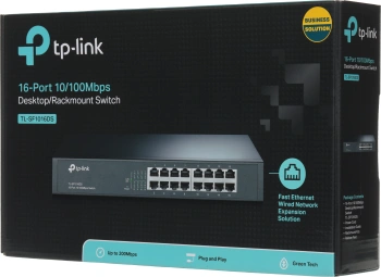 Коммутатор TP-Link  TL-SF1016DS