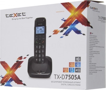 Р/Телефон Dect Texet TX-D7505A