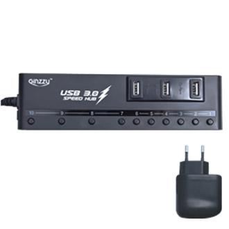 Разветвитель USB 3.0 Ginzzu GR-380UAB