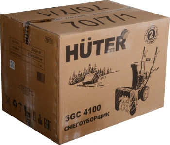 Снегоуборщик бензин. Huter SGC 4100