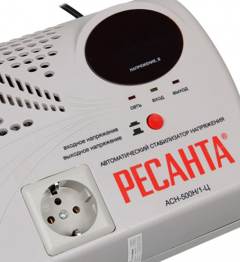 Стабилизатор напряжения Ресанта  АСН-500 Н/1-Ц