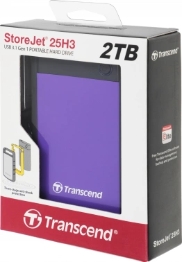 Жесткий диск Transcend USB3.0 2TB TS2TSJ25H3P