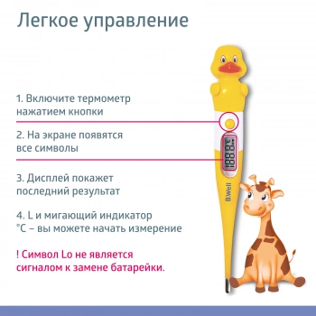 Термометр электронный B.Well WT-06