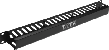 Кабельный органайзер горизонтальный Lanmaster TWT-ORG/CV24-1U односторонний пальцы 1U шир.:19