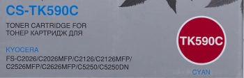 Картридж лазерный Cactus CS-TK590C