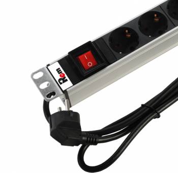 Блок распределения питания Rem R-16-8S-V-440-3 гор.размещ. 8xSchuko базовые 16A Schuko 3м