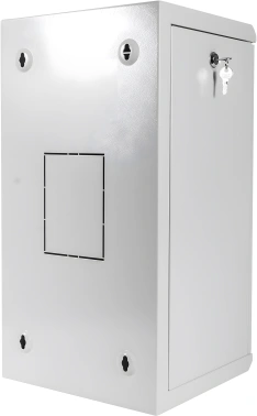 Шкаф коммутационный ЦМО (ШРН-8.255-10) настенный 8U 320x305мм пер.дв.стекл серый 255мм 8.1кг 180град. 420мм