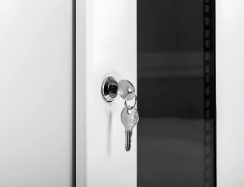 Шкаф коммутационный ЦМО (ШРН-8.255-10) настенный 8U 320x305мм пер.дв.стекл серый 255мм 8.1кг 180град. 420мм