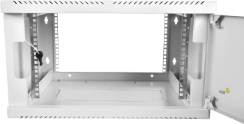 Шкаф коммутационный ЦМО (ШРН-9.650.1) настенный 9U 600x658мм пер.дв.металл 200кг серый 600мм 20.7кг 180град. 499мм