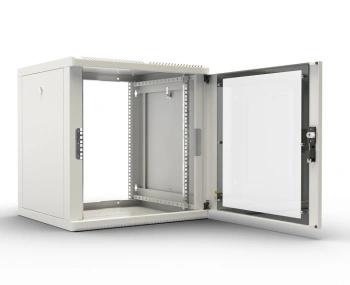 Шкаф коммутационный ЦМО (ШРН-М-12.500) настенный 12U 600x520мм пер.дв.стекл 130кг серый 456мм 21.6кг 180град. 610мм