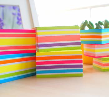 Блок самоклеящийся бумажный Stick`n 21536 76x76мм 400лист. 70г/м2 неон+пастель 4цв.в упак.